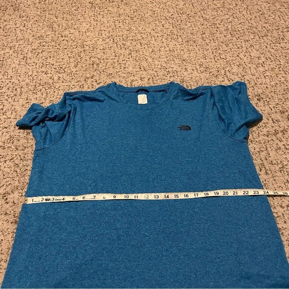 The North Face Blue Quick Dry Running Short Sleeve T-Shirt Size XL